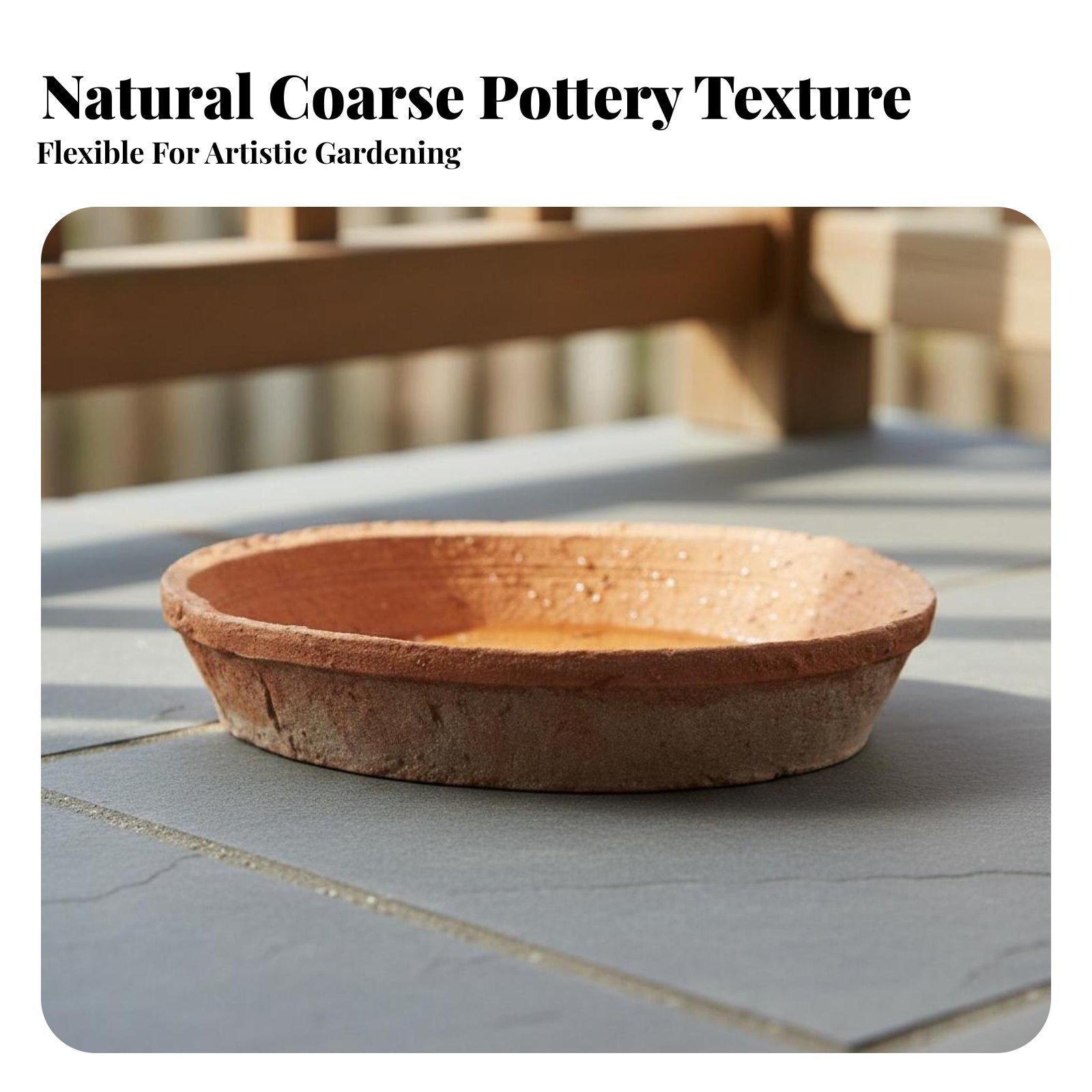 Terracotta Planter Tray Porous - Drip Tray Saucer 评论和价格