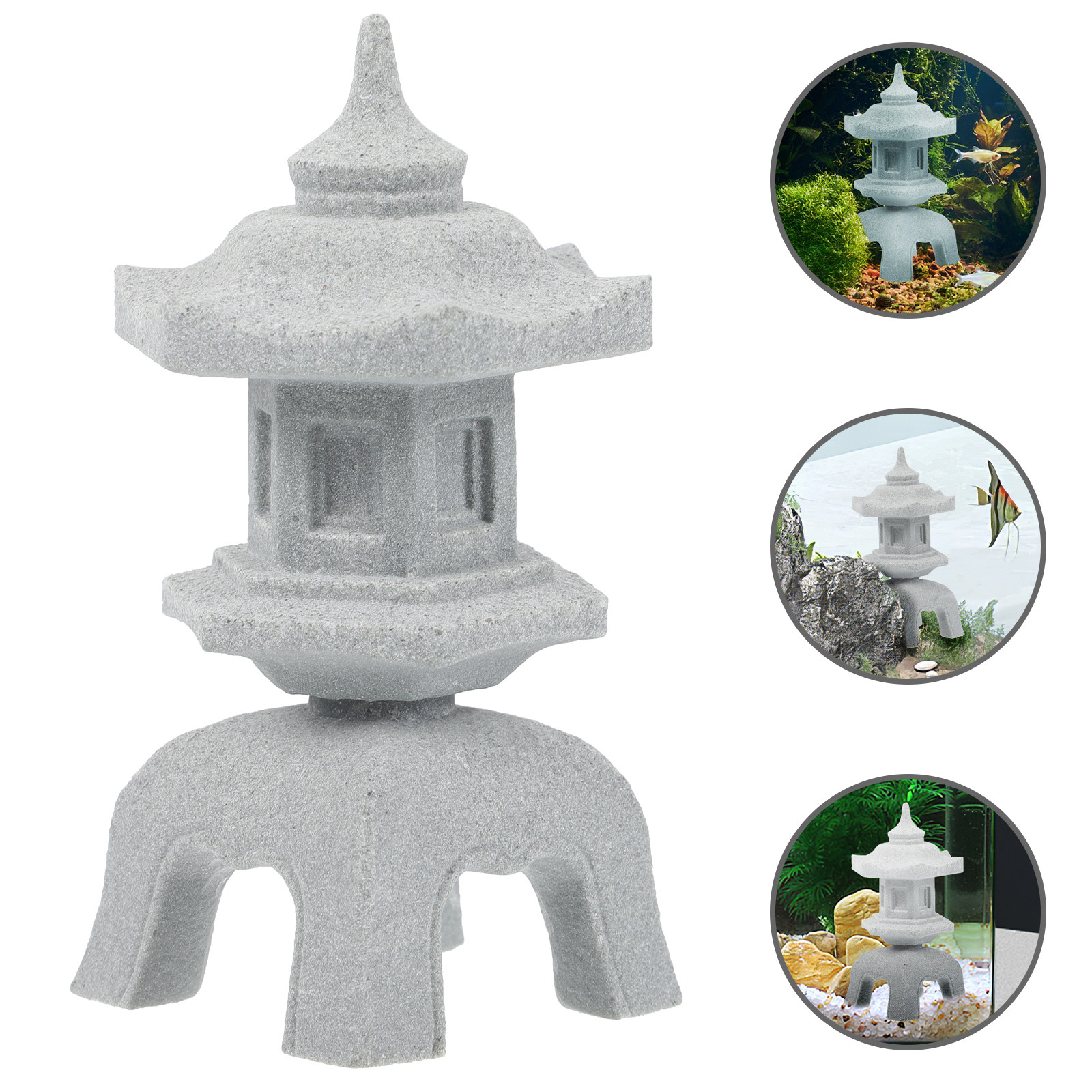 Premium Stone Lamp Shape Aquar - Bonsai Garden Landscape Design 评论和价格