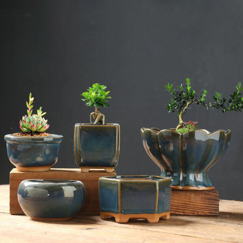 Kiln Transmutation Glazed Eggs - Bonsai Garden Art 评论和价格